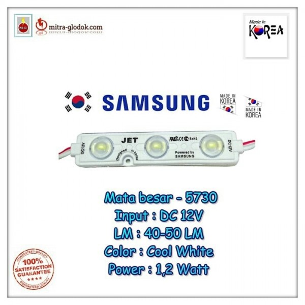 LED Module JET Samsung SMD 5630 Optic Dove | 3 Mata